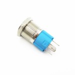 Comutator / Intrerupator metalic auto - ON si OFF, culoare albastru, tip III